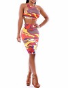 Set Fusta Midi cu Top Scurt 14328